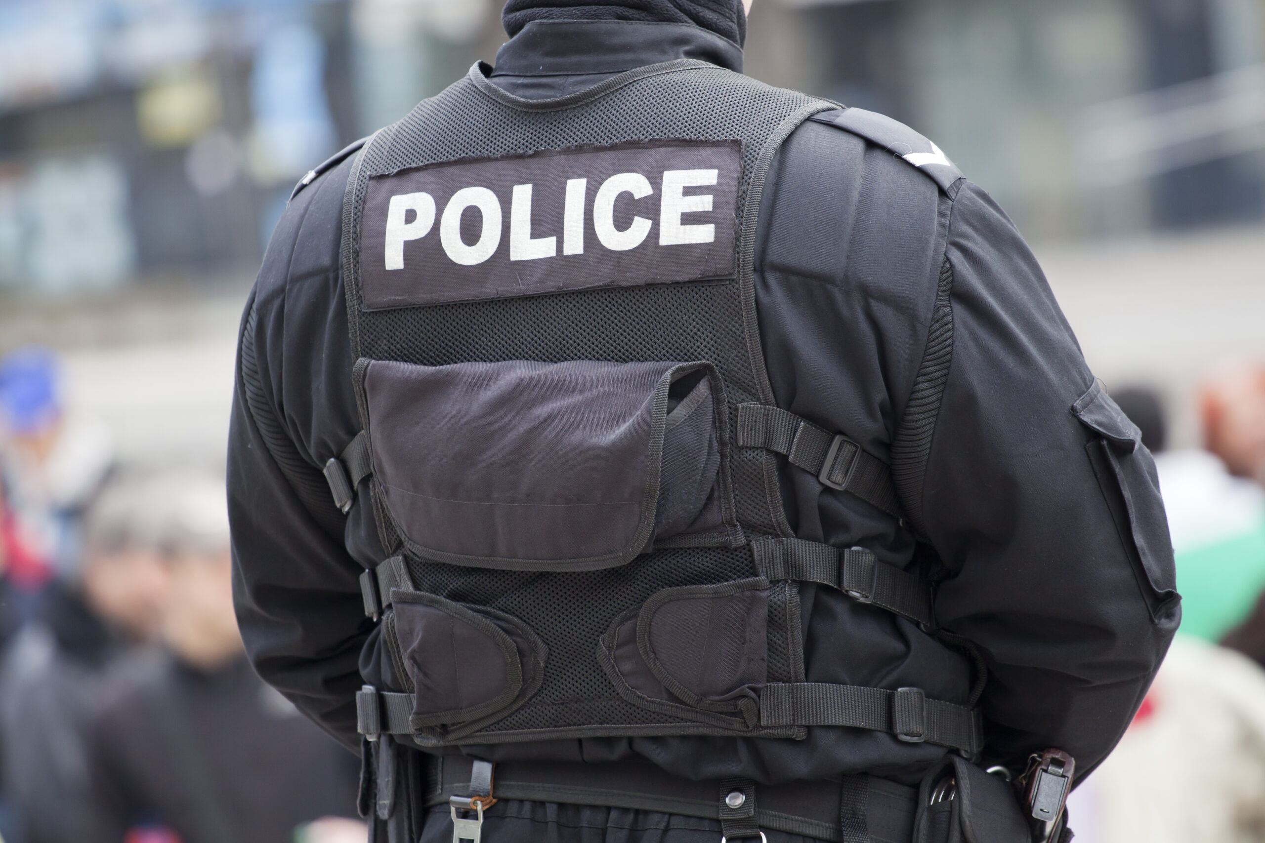 Officer in Vest